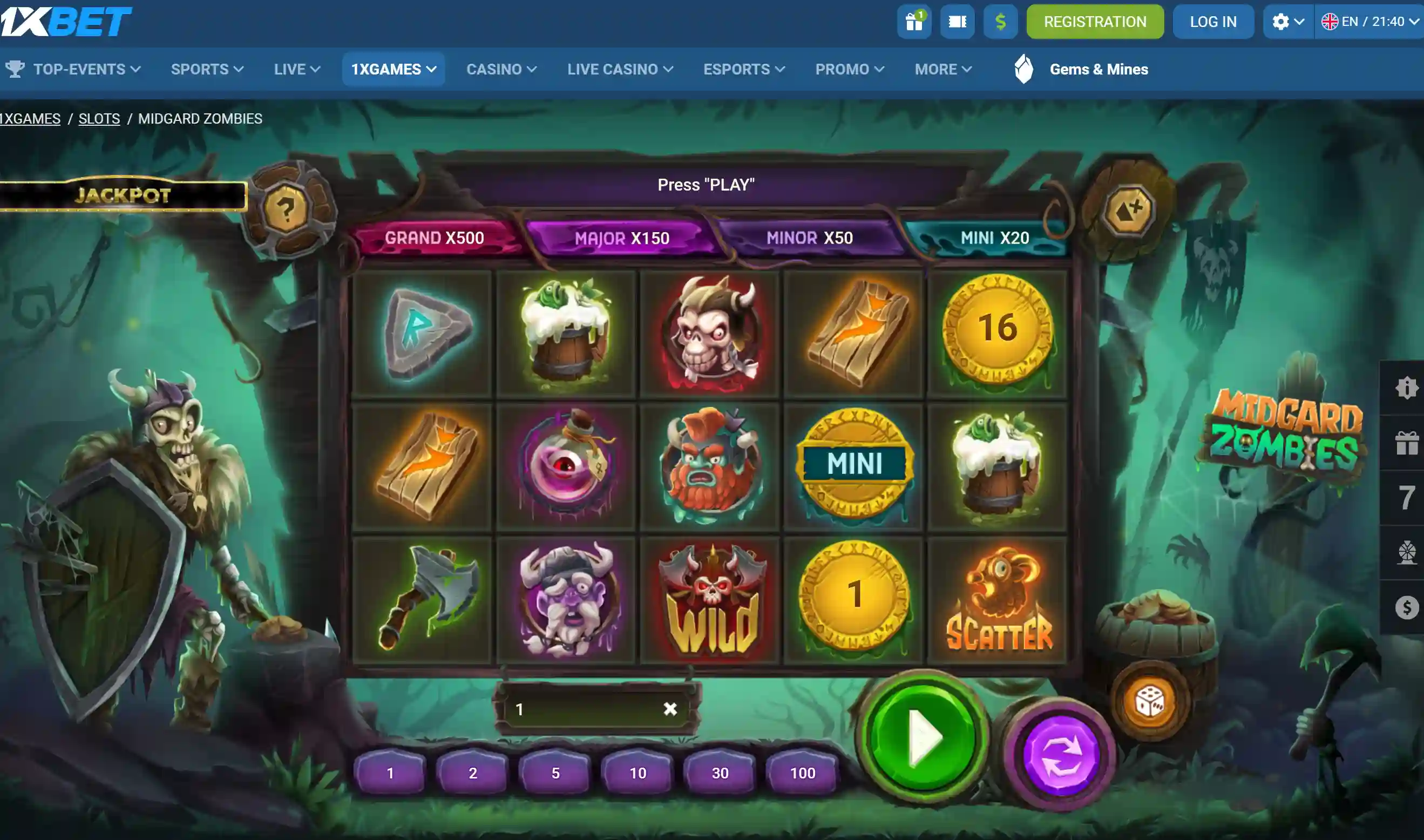 Jackpot Bingo 遊戲畫面 3